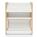 Seagull Bücherregal 3 Ebenen Mittel - Naturholz und Weiß für Kinder 4-6 Jahre - Galeriebild 2 von Cozy Collections