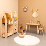 Dekorativer Hasenspiegel aus Naturholz mit Rattandetails - Galeriebild 4 von Cozy Collections