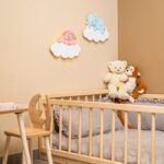 LED-Wandlichter Elefant & Lamm auf Wolken aus handbemaltem Holz - Galeriebild 3 von Cozy Collections