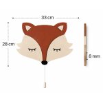 Fuchs LED-Wandnachtlicht aus Holz | LED Nachtlicht Holz
