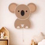 Koala LED-Wandnachtlicht aus mehrschichtigem Holz | LED Nachtlicht Holz